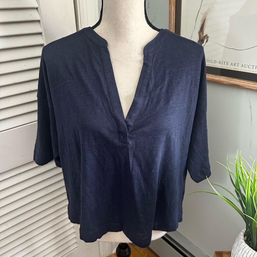Boden Navy Blue Blouse